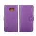 WALLETS6EDGEPLUSVIOL - Etui type portefeuille violet Samsung Galaxy S6-Edge PLUS rabat latéral fonction stand