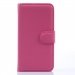 WALLETSUNSETFUSHIA - Etui type portefeuille fushia pour Wiko Sunset avec rabat latéral articulé fonction stand