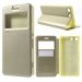 WALLETVIEWXPEM5OR - Etui Folio View Roar Korea ultra fin or pour Sony Xperia M5 ET M5 Dual
