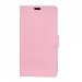WALLETXPC4ROSE - Etui type portefeuille pour Sony Xperia C4 coloris rose avec rabat latéral articulé fonction stand