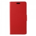 WALLETXPXZ1COMPROUGE - Etui type portefeuille rouge Sony Xperia XZ1-Compact avec rabat latéral fonction stand