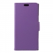 WALLETXPXZ1COMPVIOLET - Etui type portefeuille violet Sony Xperia XZ1-Compact avec rabat latéral fonction stand