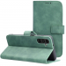 WALLTENDER-A37VERT - Etui type portefeuille Galaxy A37 vert avec rabat latéral fonction stand