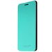 WIKOFOLIOTURQWAX - Etui à rabat latéral origine Wiko Wax coloris turquoise