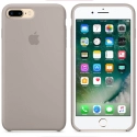 APPLE-MQ0P2ZM - Coque officielle Apple iPhone 7/8+ silicone taupe
