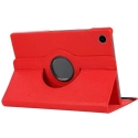 ROTATETABA7ROUGE - Etui rotatif pour Galaxy Tab A7 (10,4 pouces)  avec fonction stand coloris rouge